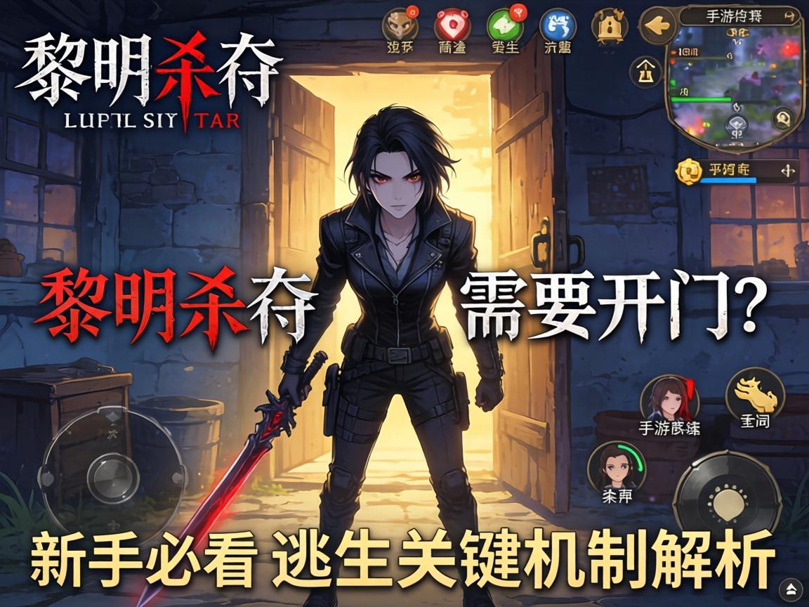 黎明杀机需要开门吗手游？新手必看的逃生关键机制解析