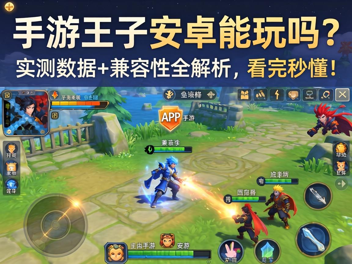 手游王子安卓能玩吗？实测数据+兼容性全解析，看完秒懂！
