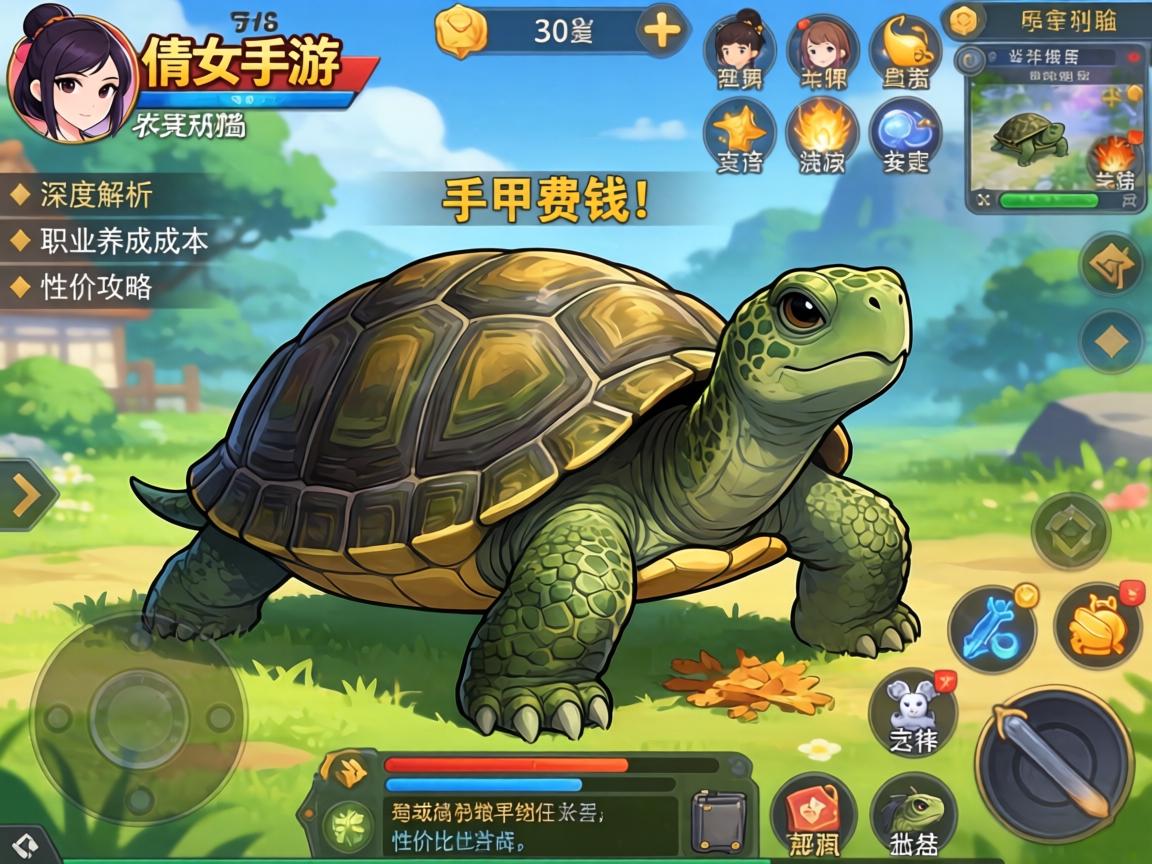 倩女手游甲鱼费钱吗？深度解析职业养成成本与性价比攻略