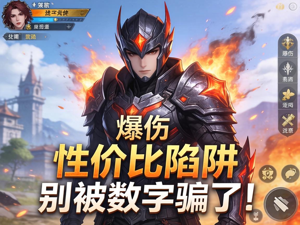 一、爆伤装备的性价比陷阱，别被数字骗了！