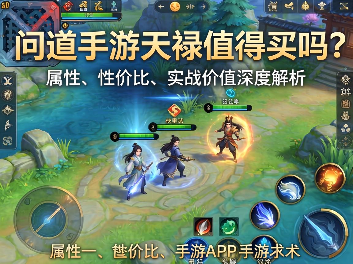 问道手游天禄值得买吗？从属性、性价比到实战价值深度解析