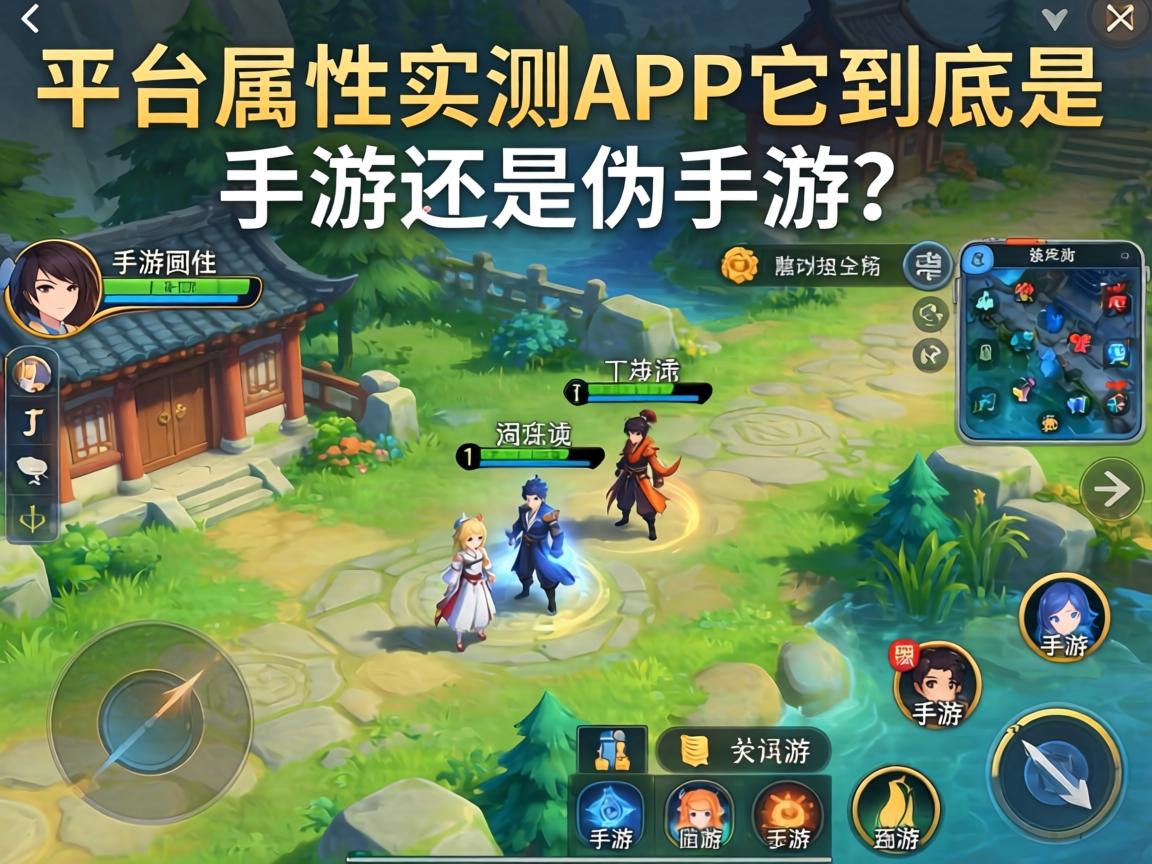 一、平台属性实测，它到底是手游还是伪手游？