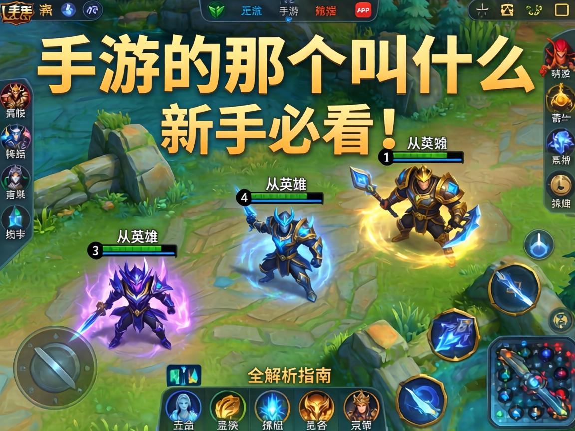 LOL手游的那个叫什么？新手必看！从英雄到装备的全解析指南