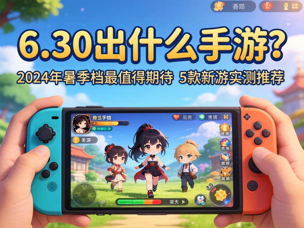 6.30出什么手游？2024年暑期档最值得期待的5款新游实测推荐
