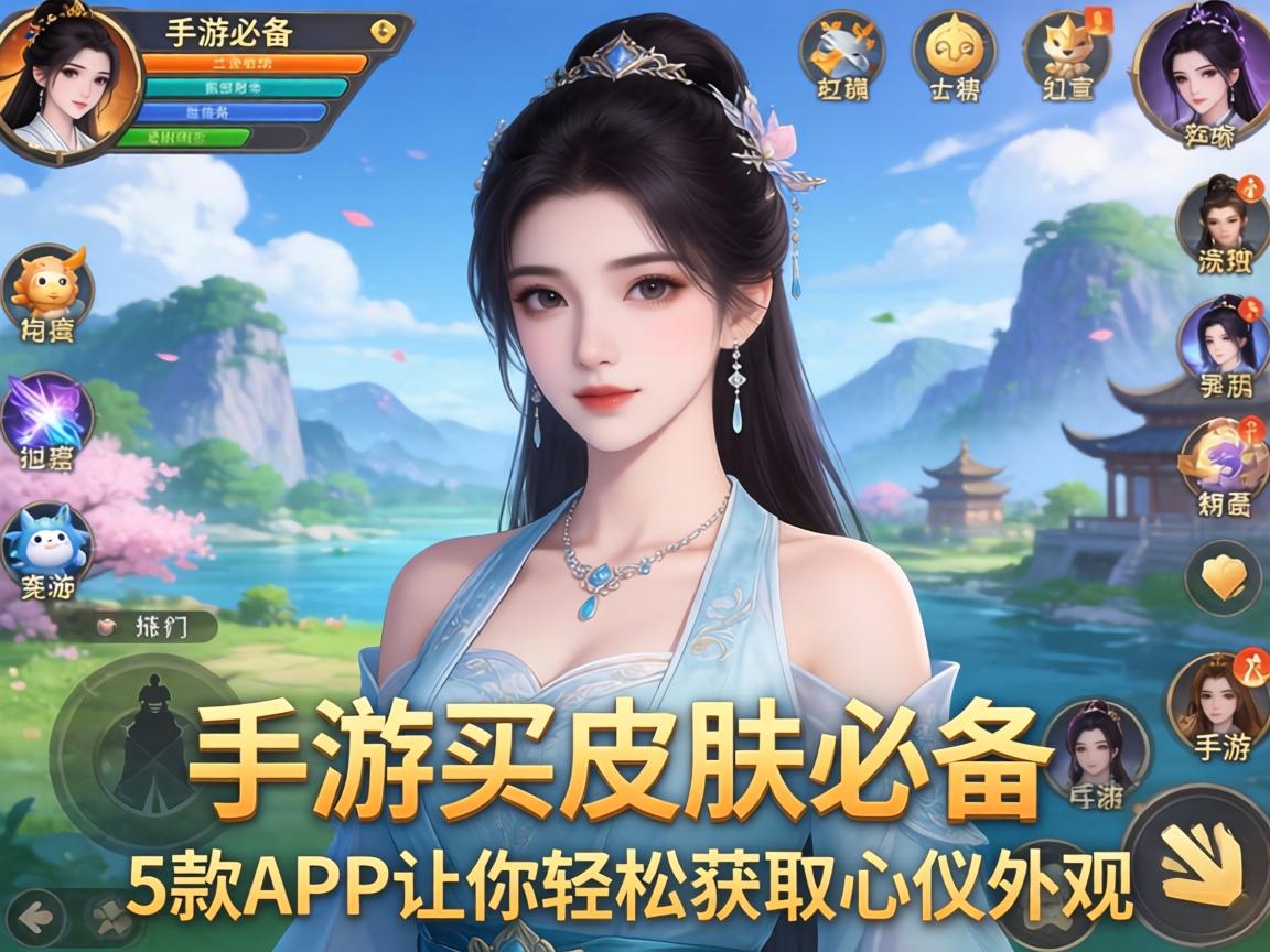 手游买皮肤必备，这5款APP让你轻松获取心仪外观