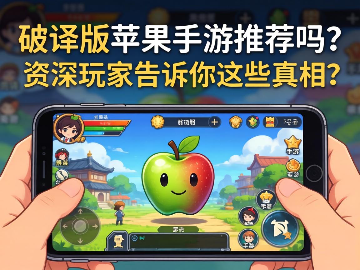 破译版苹果手游推荐吗？资深玩家告诉你这些真相