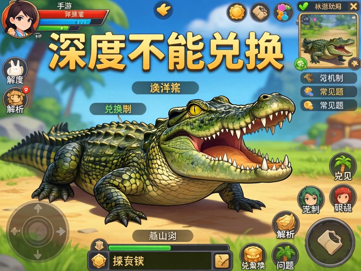 手游鳄鱼不能兑换吗？深度解析兑换机制与常见问题
