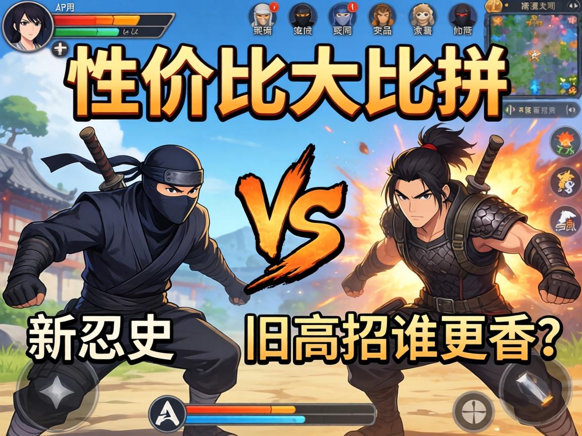一、性价比大比拼，新忍者VS旧高招谁更香？