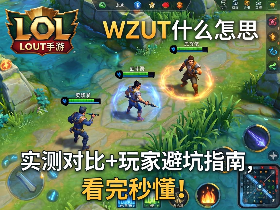 LOL手游WZUT什么意思？实测对比+玩家避坑指南，看完秒懂！