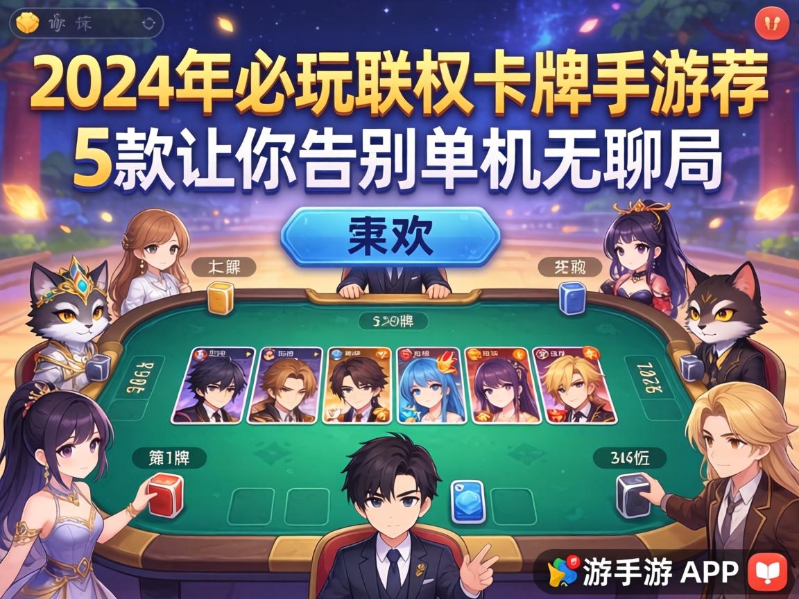 2024年必玩联机卡牌手游推荐，这5款让你告别单机无聊局