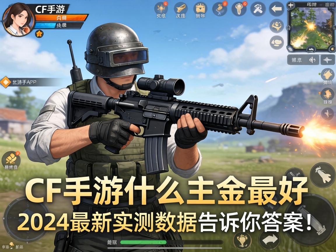 CF手游什么主武器最好？2024最新实测数据告诉你答案！