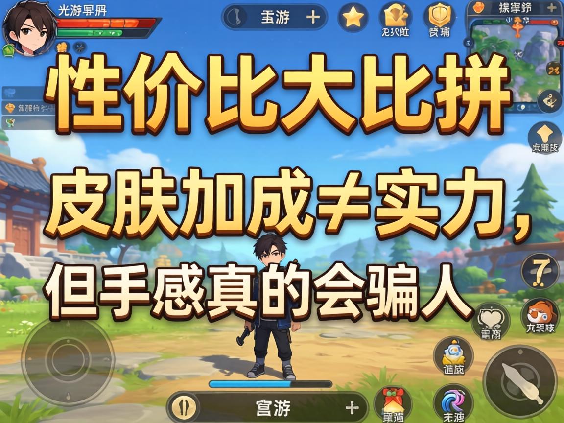 一、性价比大比拼，皮肤加成≠实力，但手感真的会骗人
