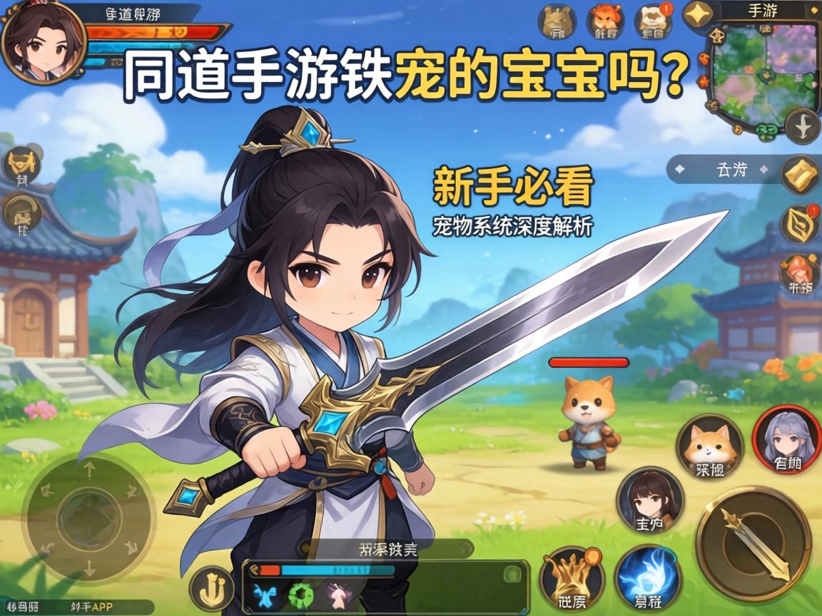 问道手游铁剑是宝宝吗？新手必看的宠物系统深度解析