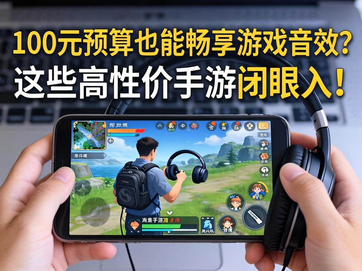 100元预算也能畅享游戏音效？这些高性价比手游耳机闭眼入！