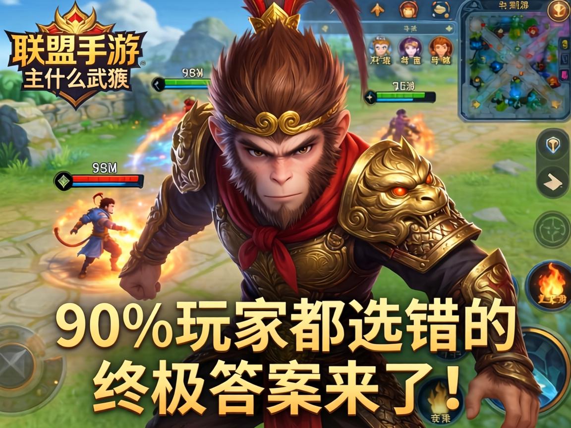 联盟手游猴子主什么天赋？90%玩家都选错的终极答案来了！