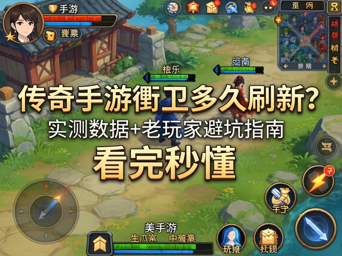 复古传奇手游虎卫多久刷新？实测数据+老玩家避坑指南，看完秒懂！