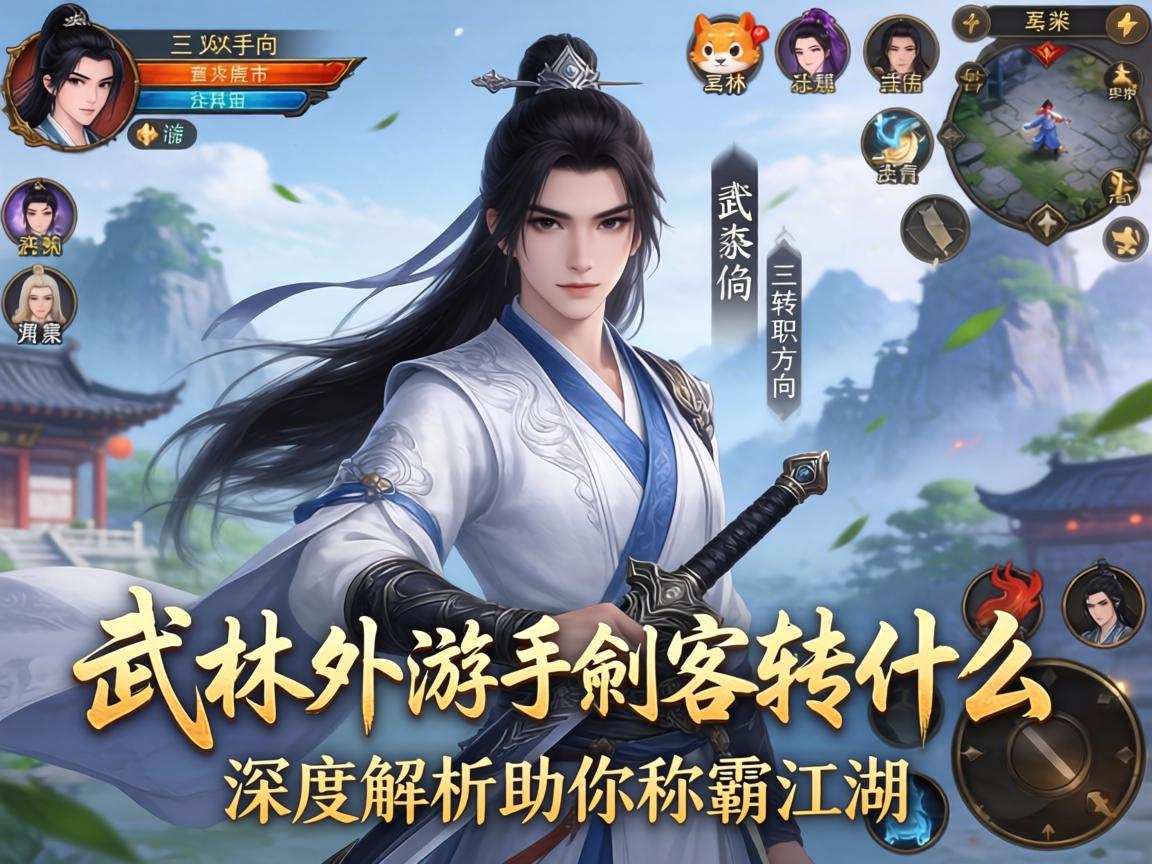 武林外传手游剑客转什么？三大转职方向深度解析助你称霸江湖
