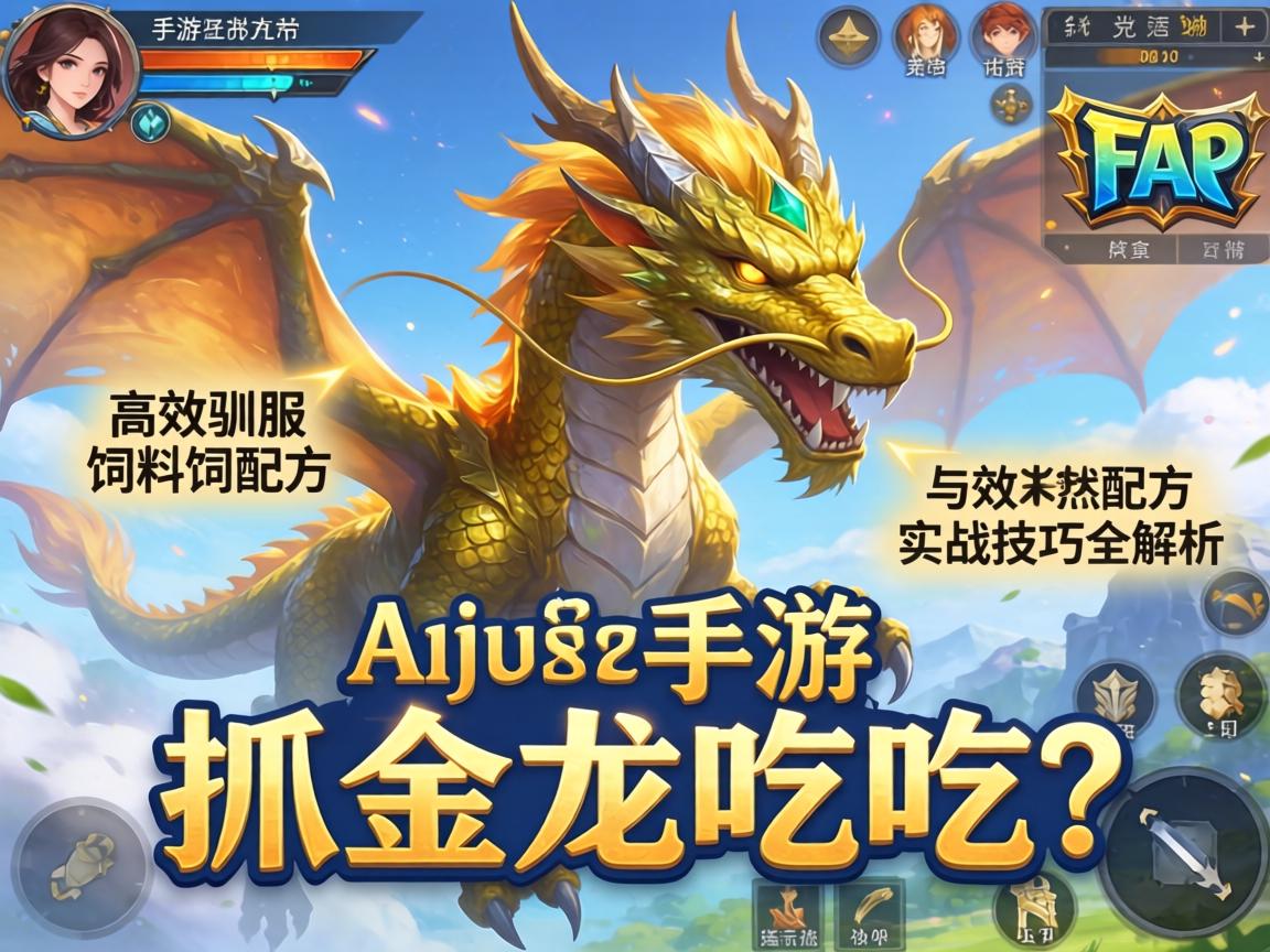 方舟手游抓金龙吃什么？高效驯服饲料配方与实战技巧全解析