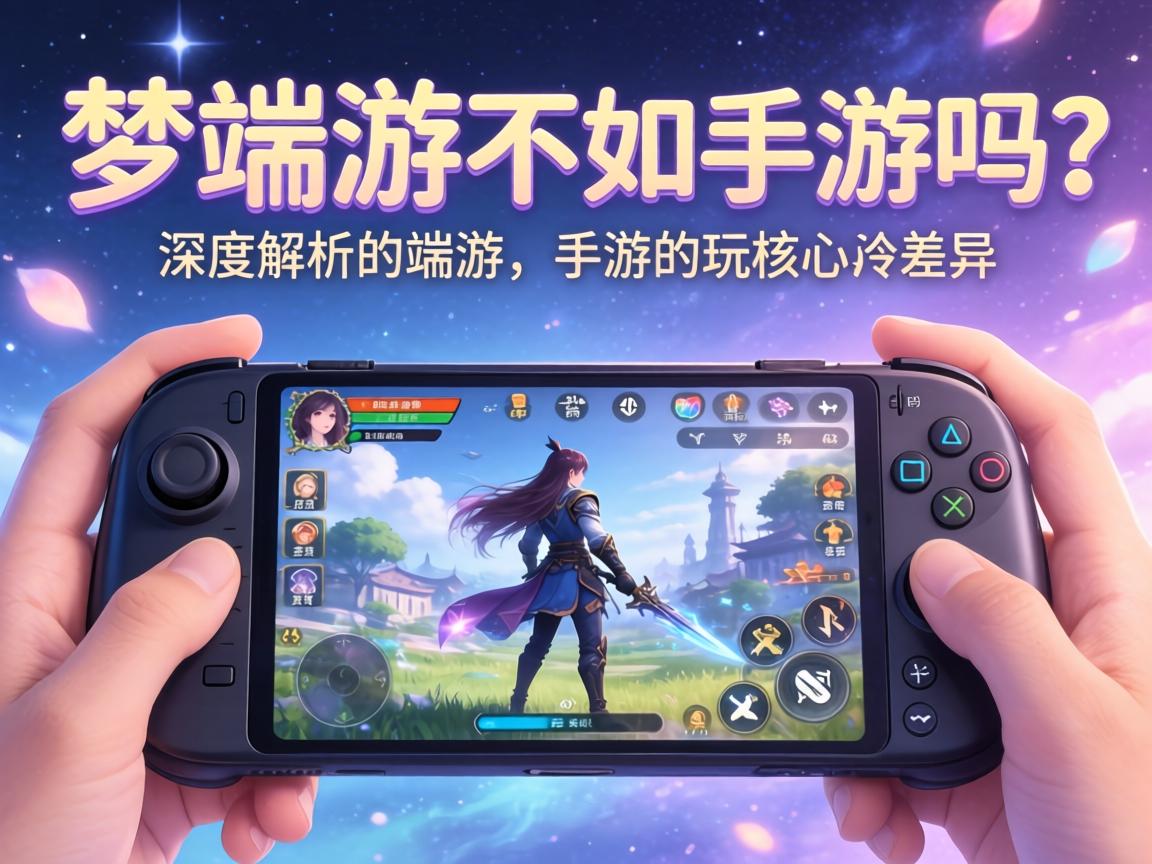 梦幻端游不如手游吗？深度解析端游与手游的核心差异与玩家选择逻辑