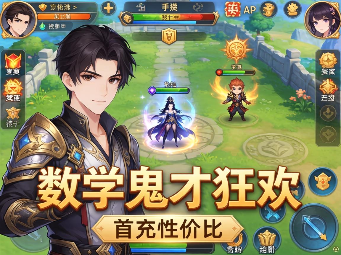 一、首充性价比，数学鬼才的狂欢