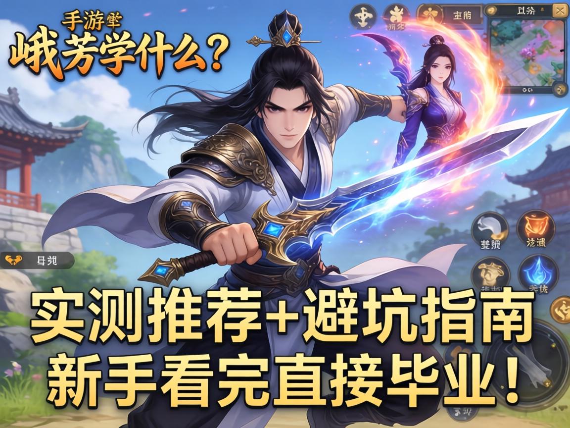 手游峨眉学什么技能？实测推荐+避坑指南，新手看完直接毕业！