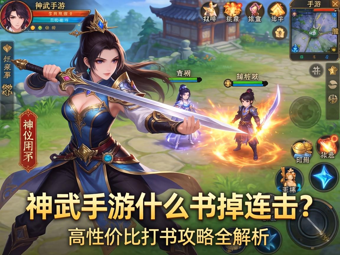 神武手游什么书掉连击？高性价比打书攻略全解析