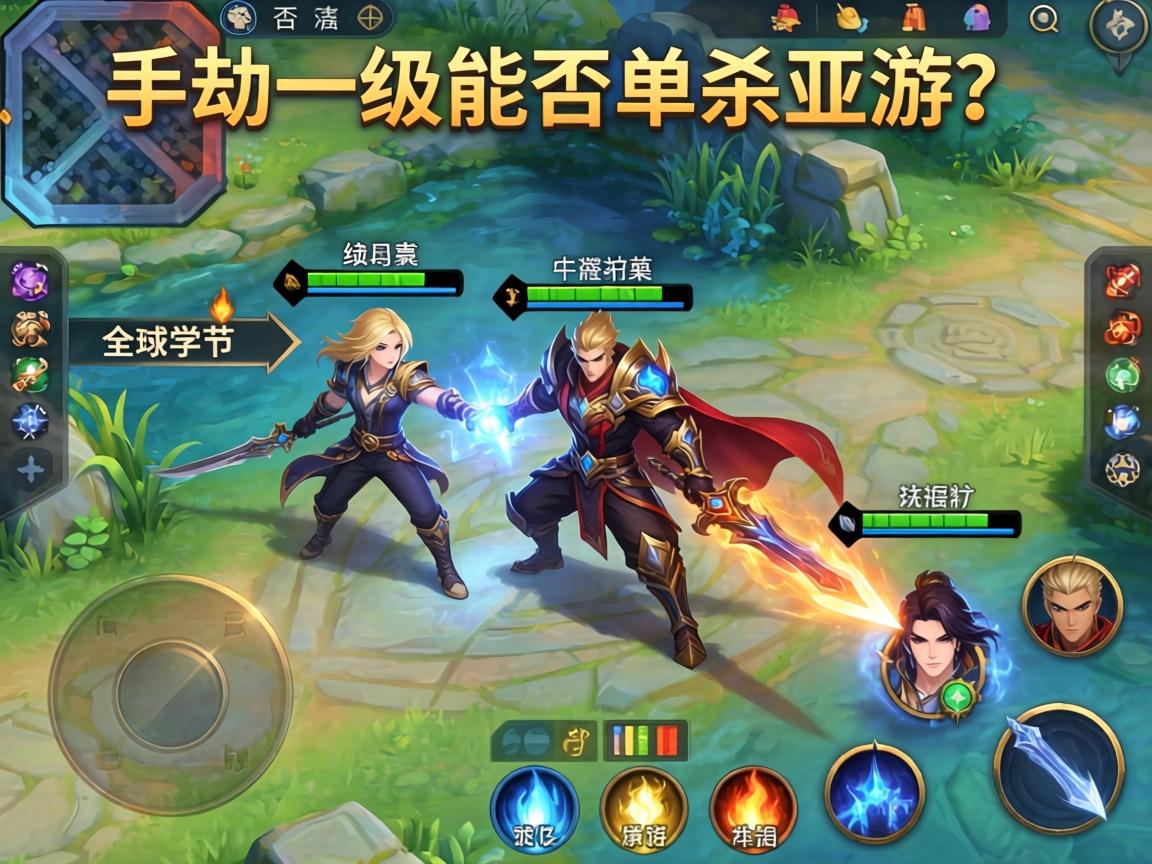 手游劫一级能否单杀亚索？对线细节与英雄特性深度解析