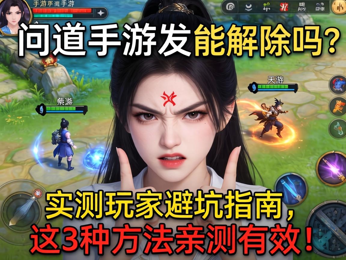 问道手游发怒能解除吗？实测玩家避坑指南，这3种方法亲测有效！