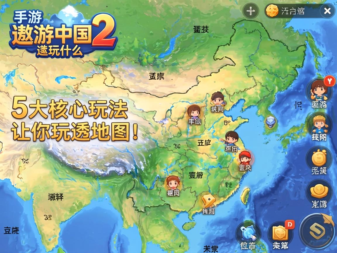 手游遨游中国2能玩什么？这5大核心玩法让你玩透中国地图！