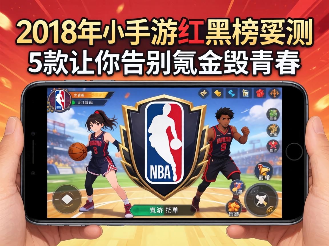 2018年NBA手游红黑榜实测，这5款让你告别氪金毁青春