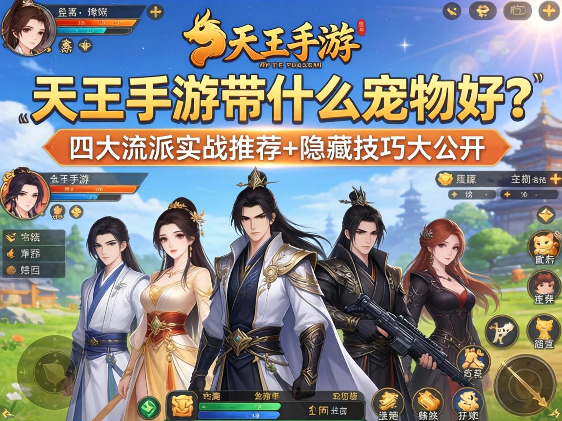 天子手游带什么宠物好？四大流派实战推荐+隐藏技巧大公开