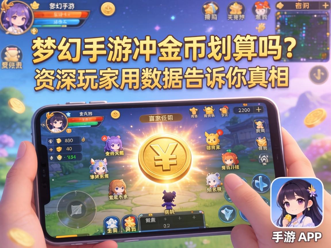 梦幻手游冲金币划算吗？资深玩家用数据告诉你真相