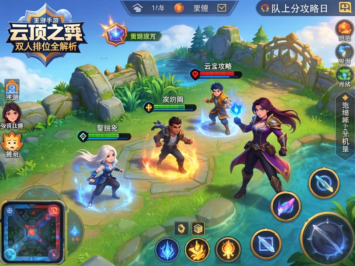 云顶之弈手游双人排位全解析，组队上分攻略与机制详解