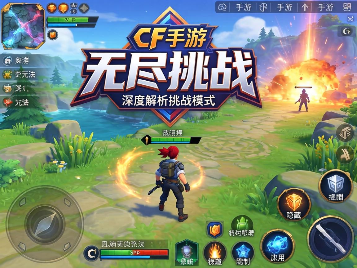 CF手游有无尽挑战吗？深度解析挑战模式玩法与隐藏机制