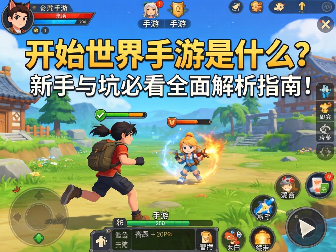 开始世界手游是什么？新手入坑必看的全面解析指南
