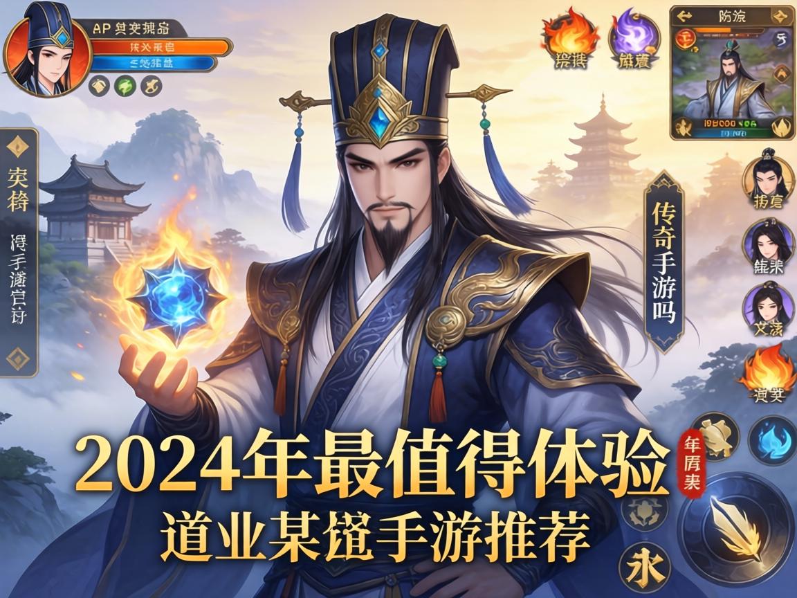 有道士的传奇手游吗？2024年最值得体验的道士职业手游推荐