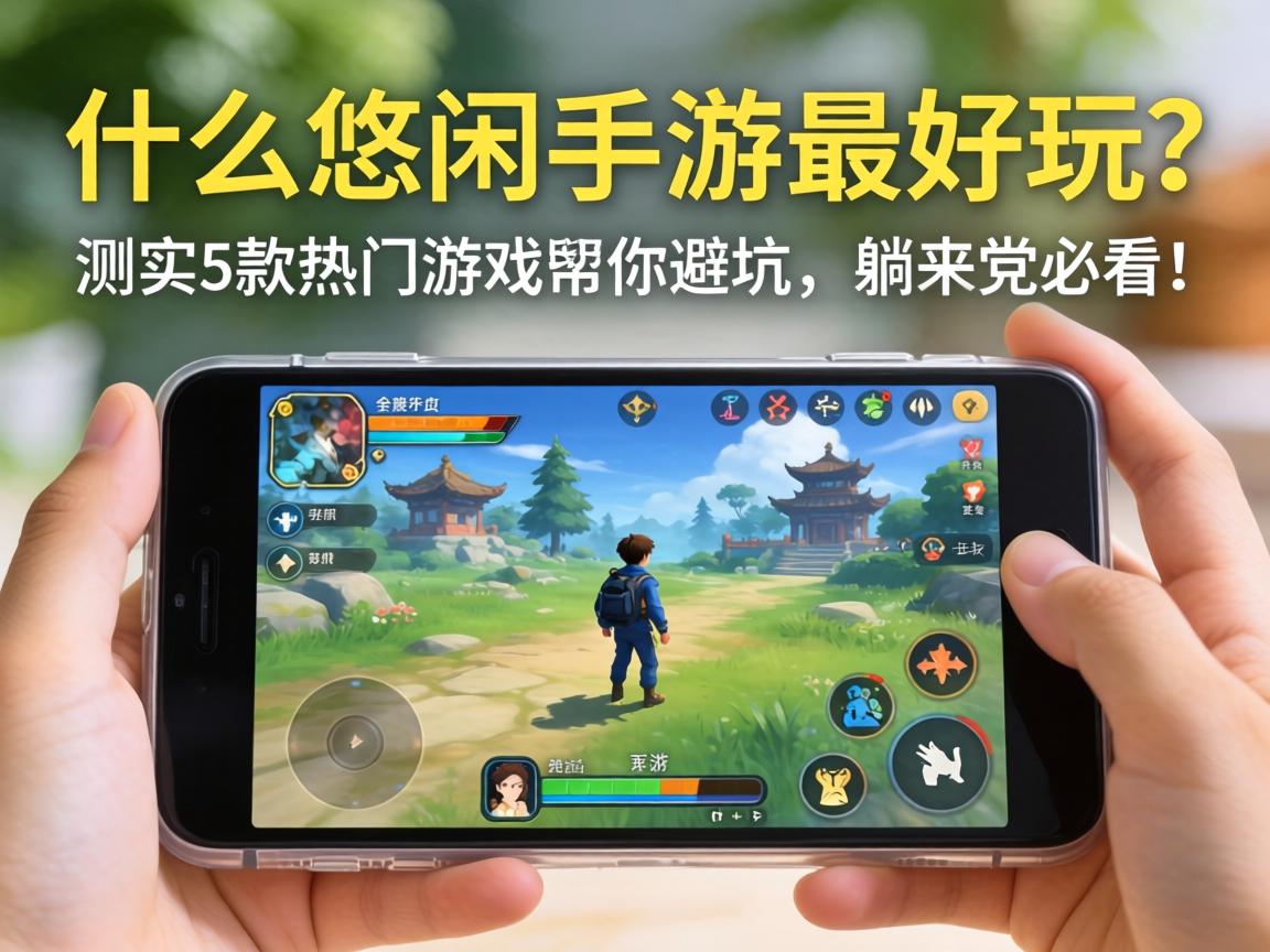 什么悠闲手游最好玩？实测5款热门游戏帮你避坑，躺平党必看！