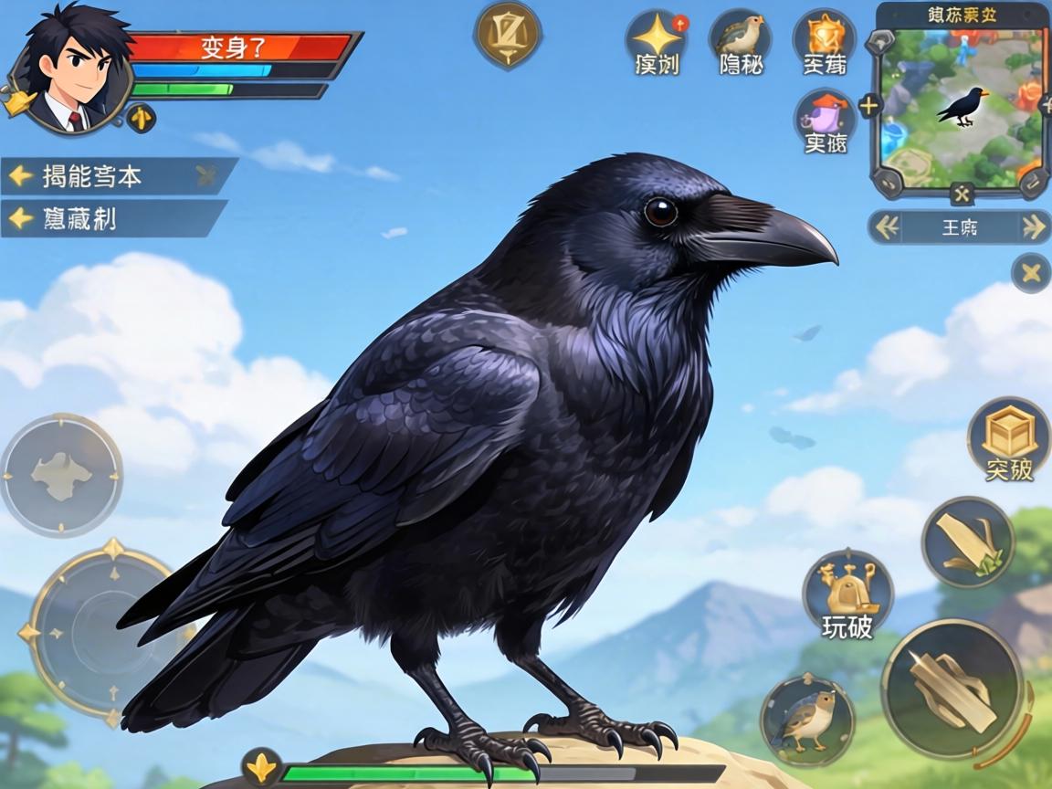 手游乌鸦能变身吗？实测揭秘隐藏机制与玩法突破