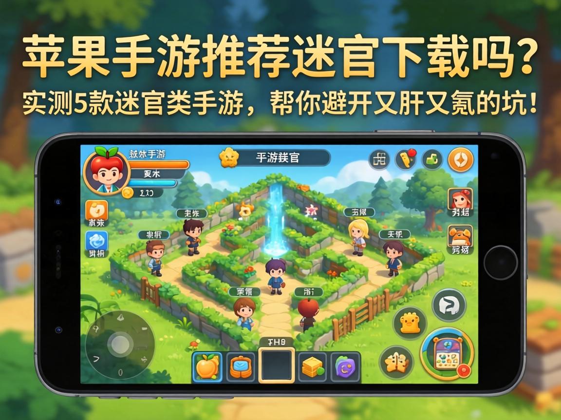 苹果手游推荐迷宫下载吗？实测5款迷宫类手游，帮你避开又肝又氪的坑！