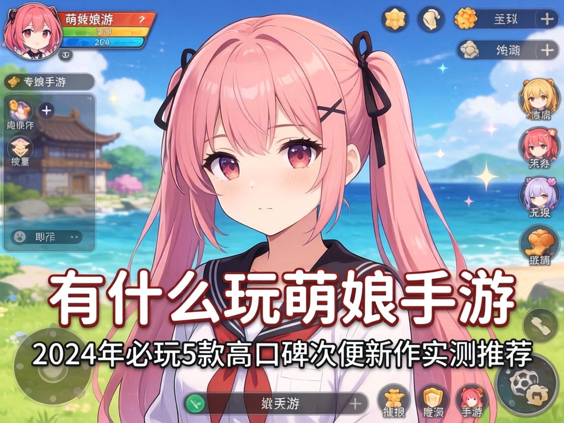有什么好玩的萌娘手游？2024年必玩5款高口碑二次元新作实测推荐