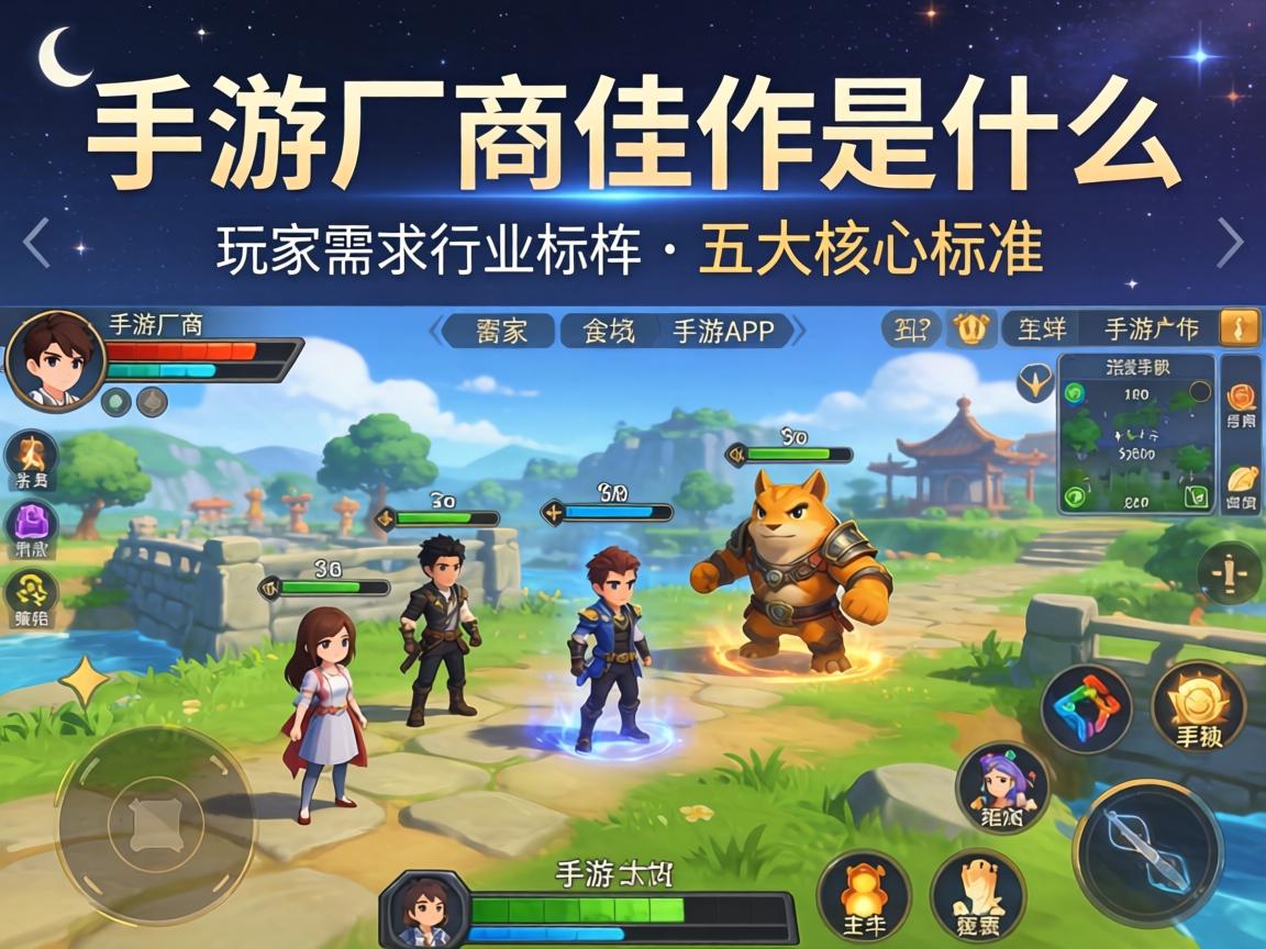 手游厂商佳作是什么？从玩家需求到行业标杆的五大核心标准