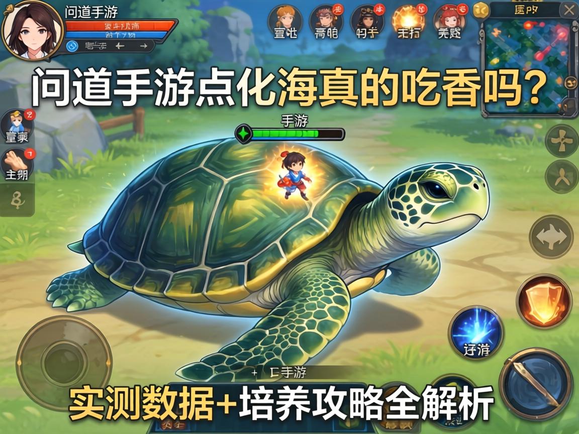 问道手游点化海龟真的吃香吗？实测数据+培养攻略全解析