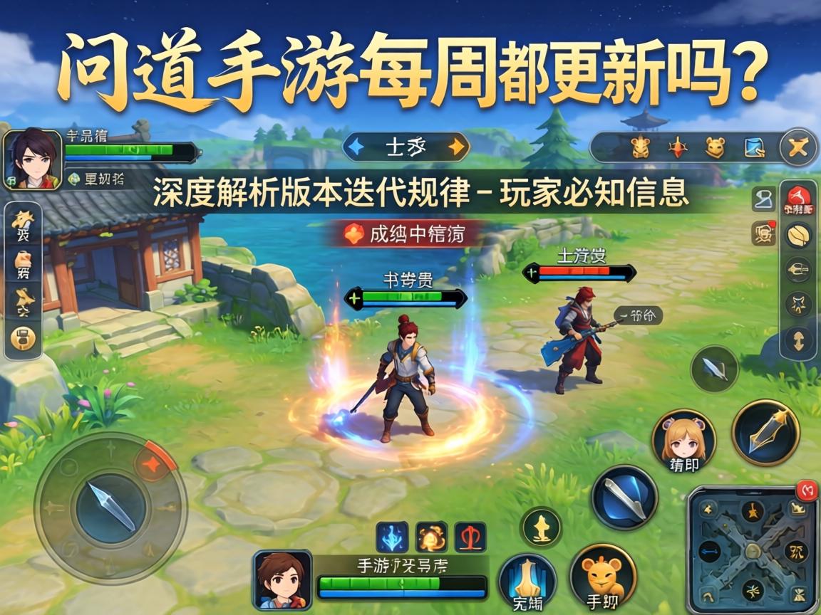 问道手游每周都更新吗？深度解析版本迭代规律与玩家必知信息