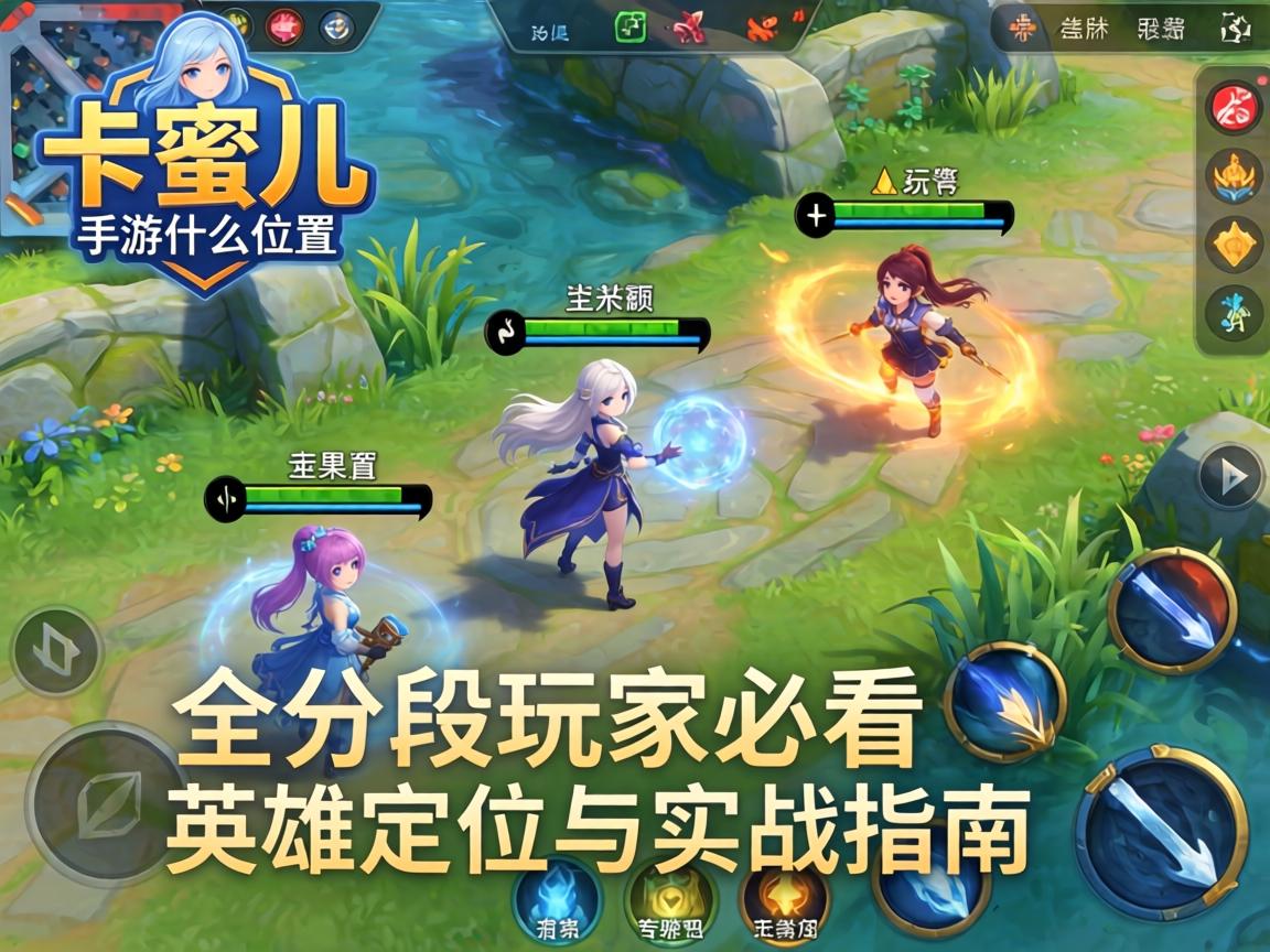 卡蜜尔手游什么位置？全分段玩家必看的英雄定位与实战指南