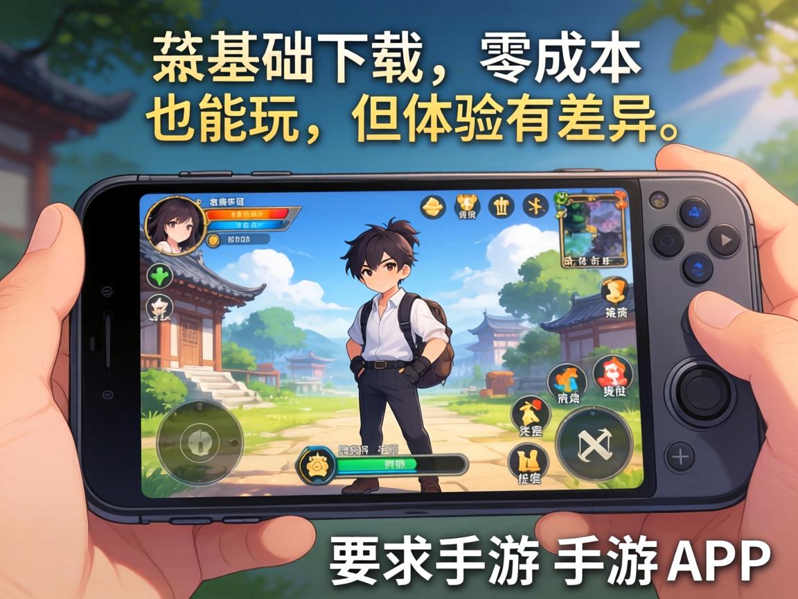 一、基础下载，零成本也能玩，但体验有差异