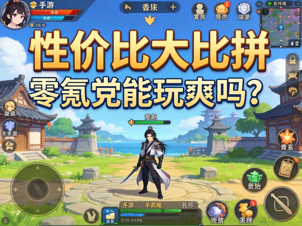 一、性价比大比拼，零氪党能玩爽吗？