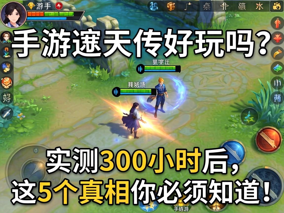 手游遮天传好玩吗？实测300小时后，这5个真相你必须知道！
