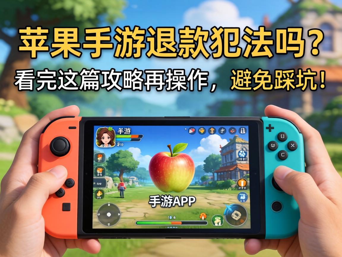 苹果手游退款犯法吗？看完这篇攻略再操作，避免踩坑！