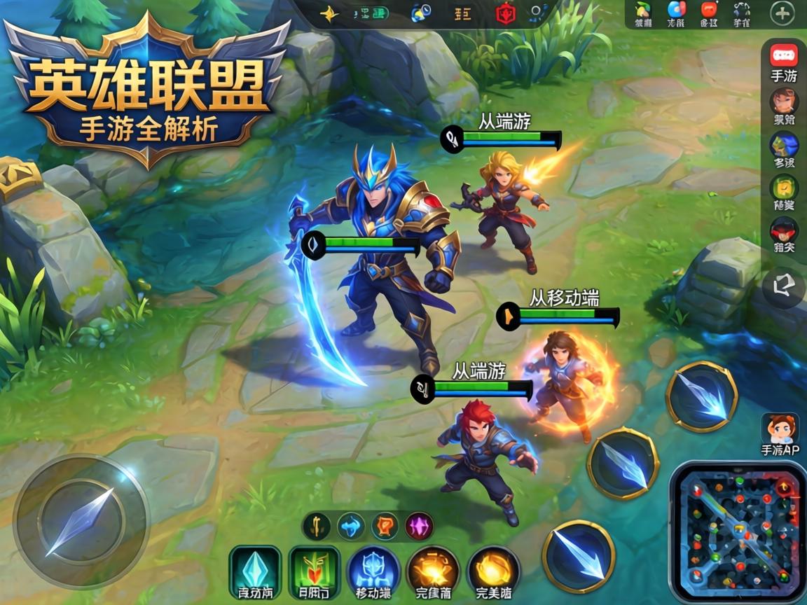 LOL有手游版吗？英雄联盟手游全解析，从端游到移动端的完美移植
