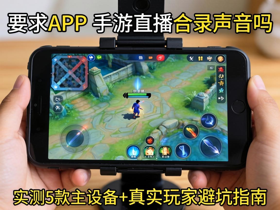 手游直播会录声音吗？实测5款主流设备+真实玩家避坑指南